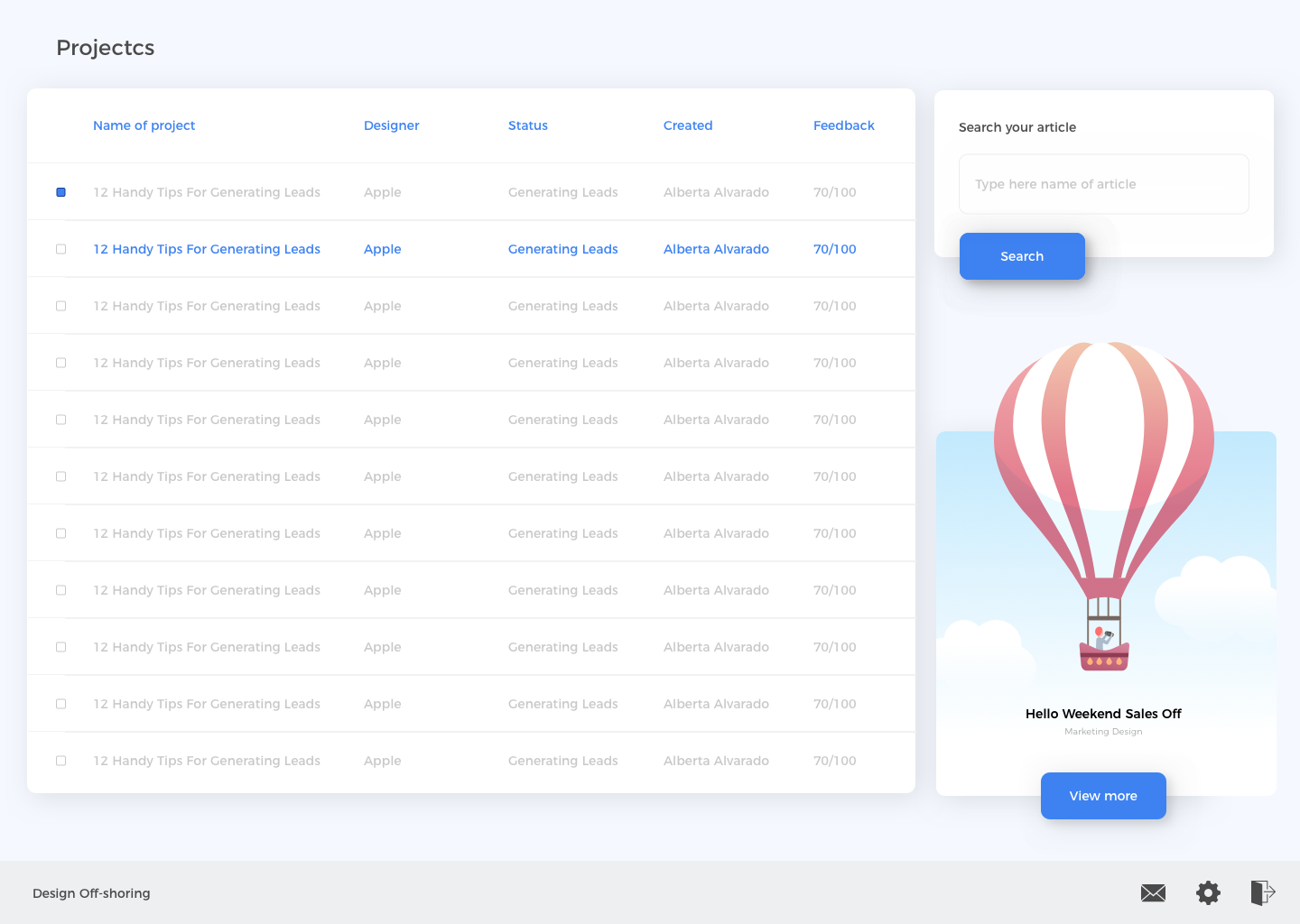 Markdao - Design Off-shoring - Web Design Service gallery image
