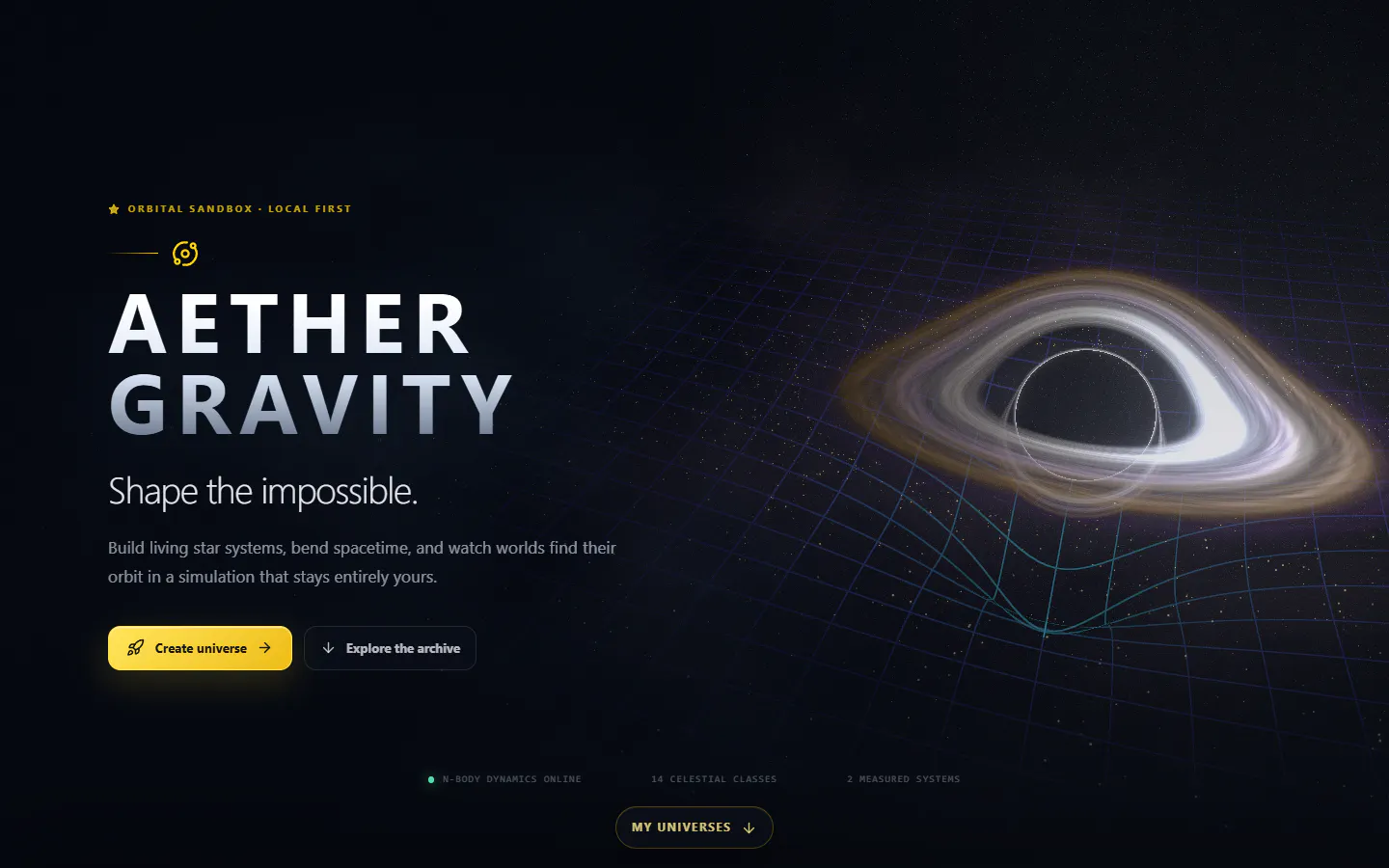 Aether Gravity