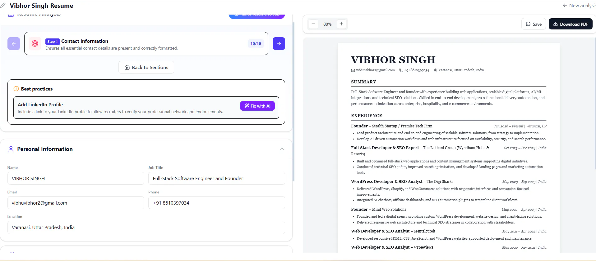 TopJobOffer — AI Job Search & Auto Apply gallery image