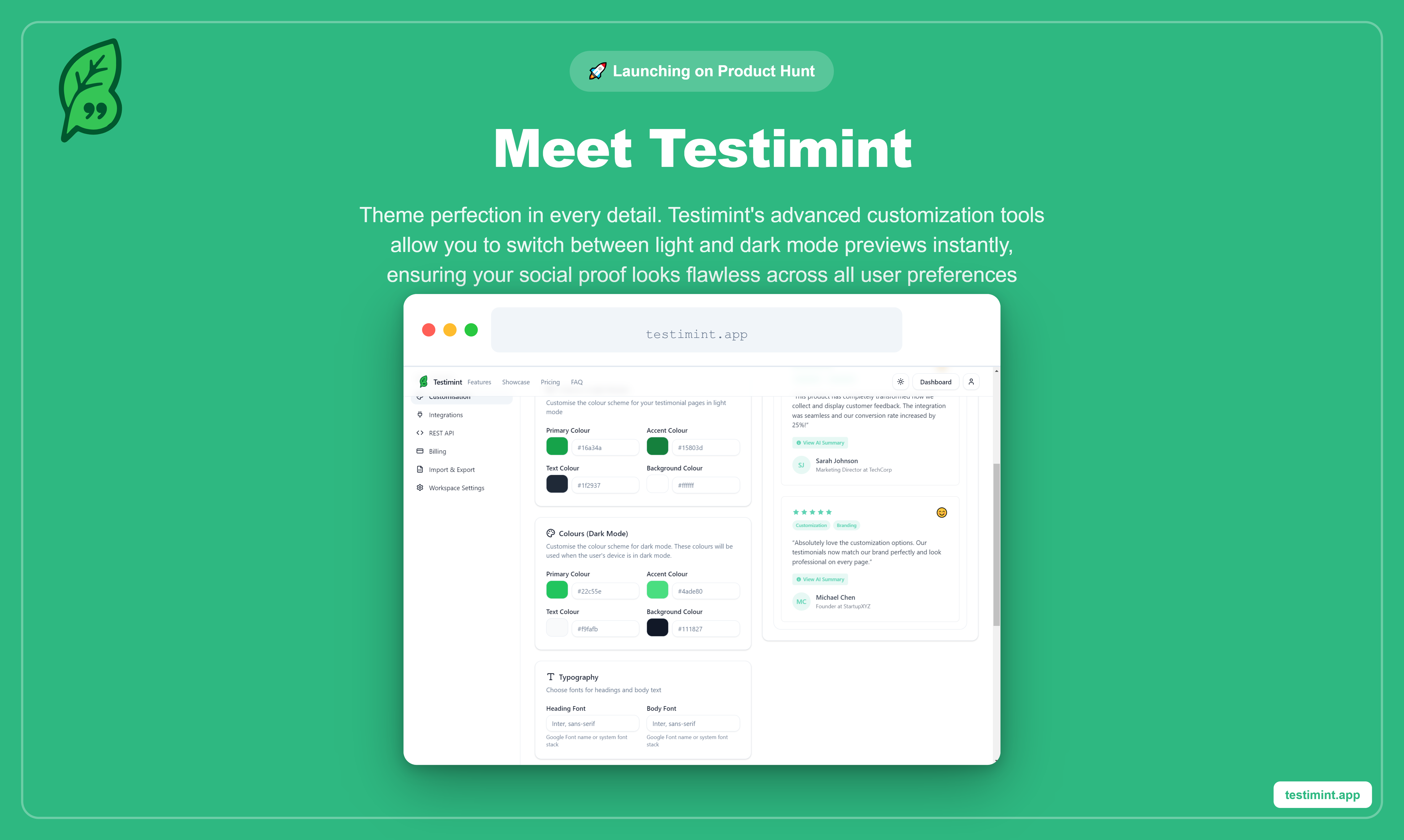 Testimint gallery image