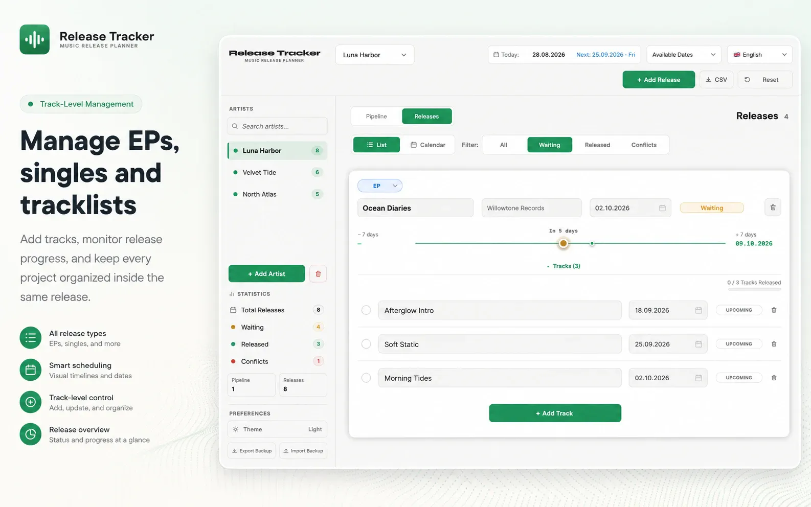Release Tracker screenshot 6