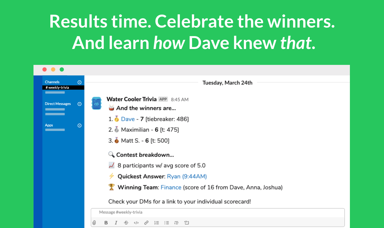 Water Cooler Trivia gallery image