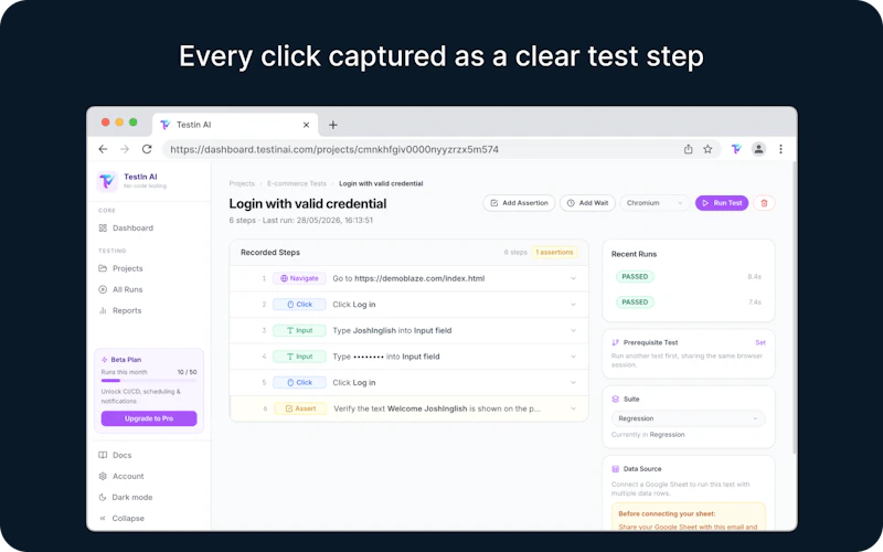 TestinAI screenshot 5