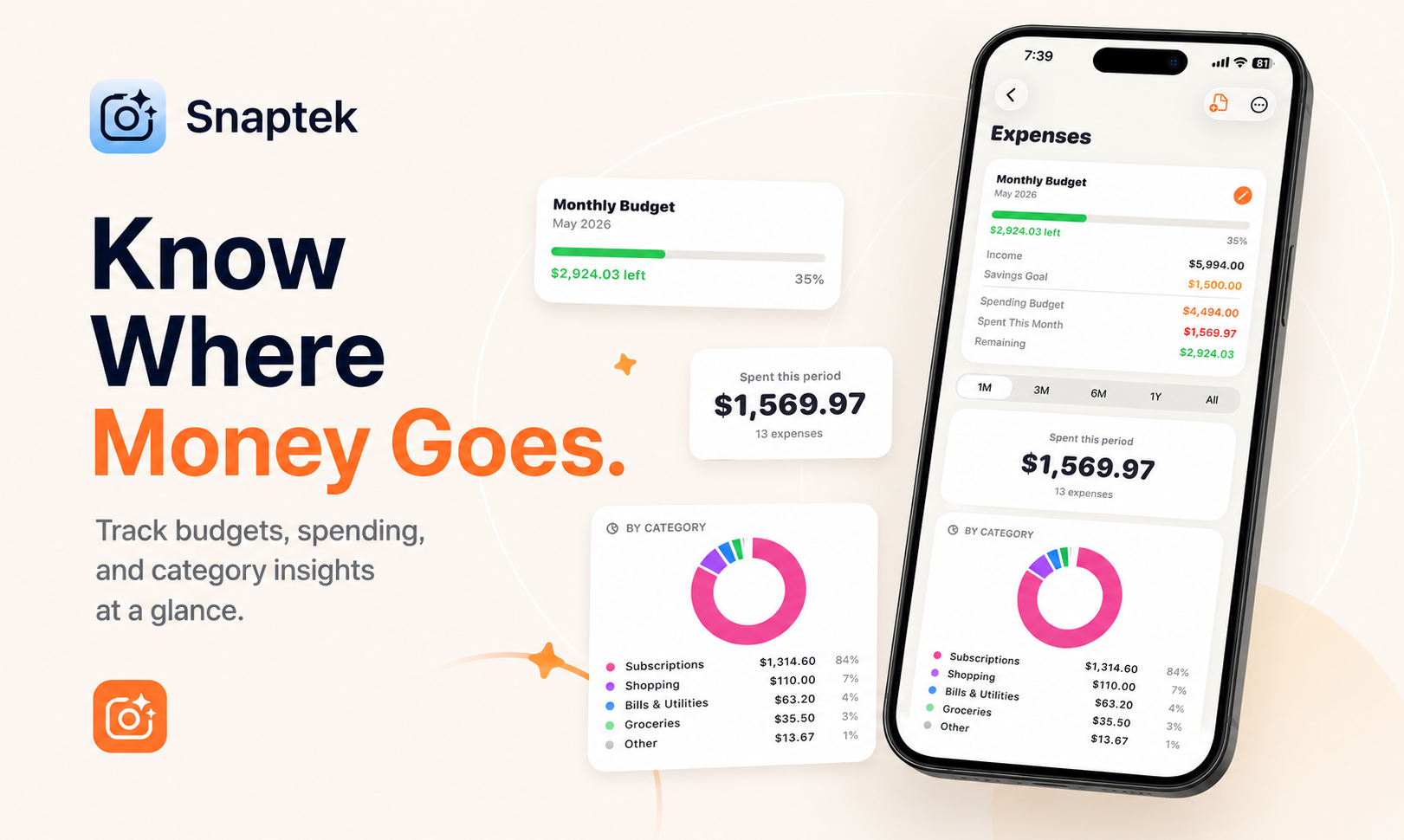 Snaptek - AI Notes & Tracking gallery image