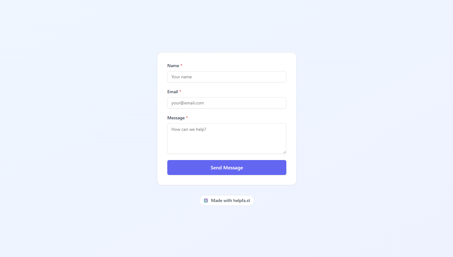 Helpfast - Screenshot 4 showing product features and functionality