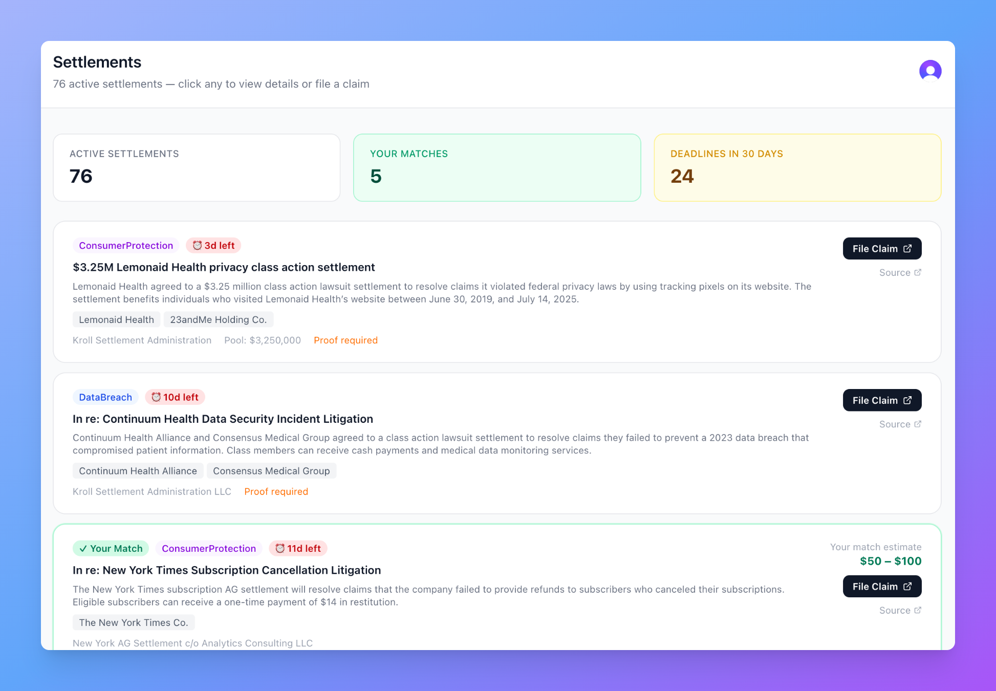 FoundMoney — Find Money You're Owed gallery image