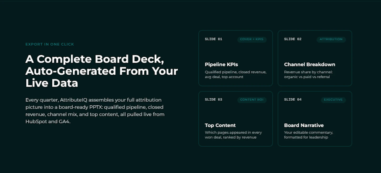 AttributeIQ screenshot 4