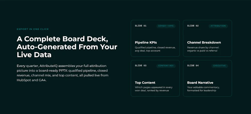 AttributeIQ screenshot 4