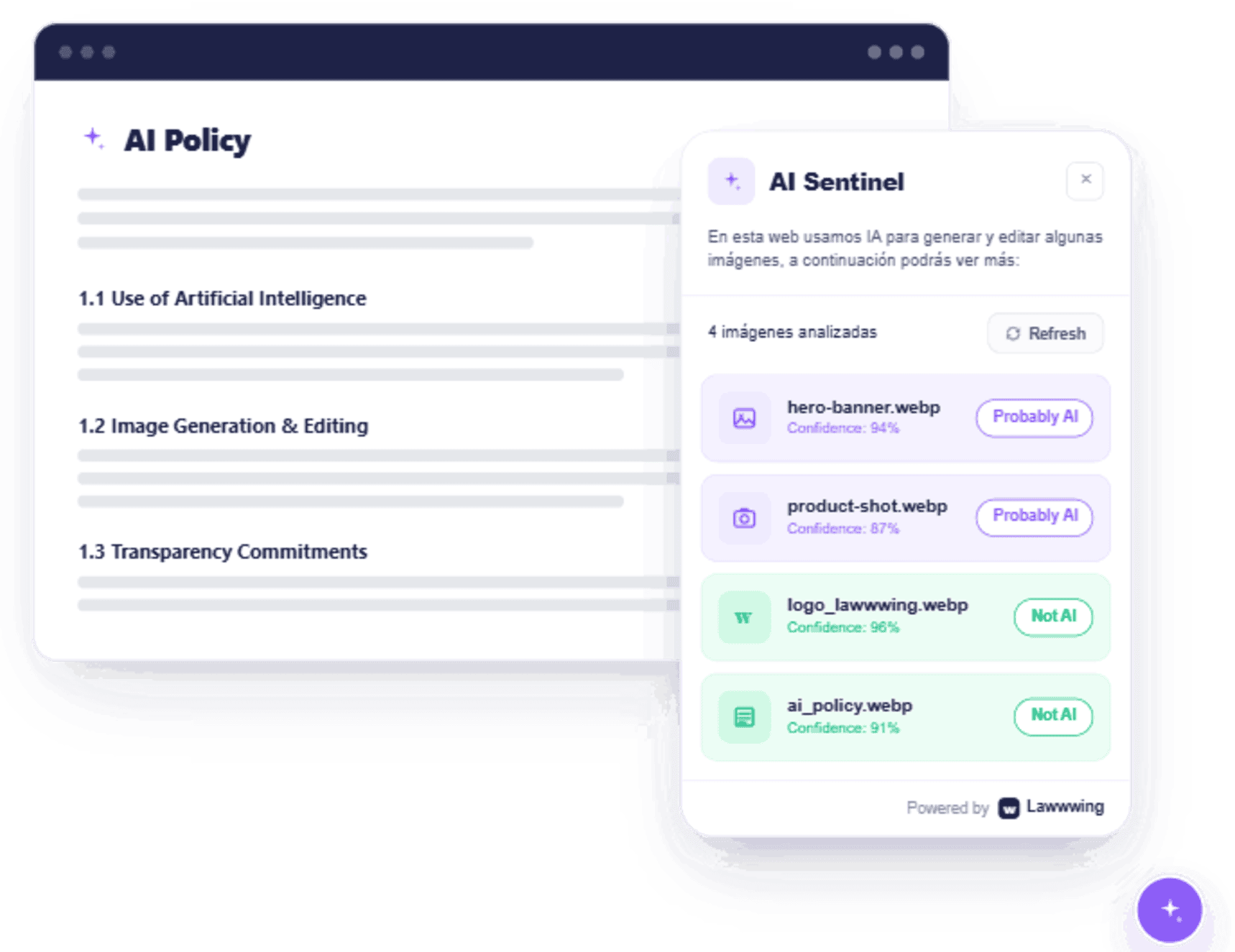 AI Sentinel · AI Act for ecommerce gallery image
