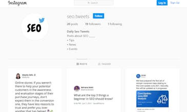 Best SEO Tweets on Your Instagram gallery image