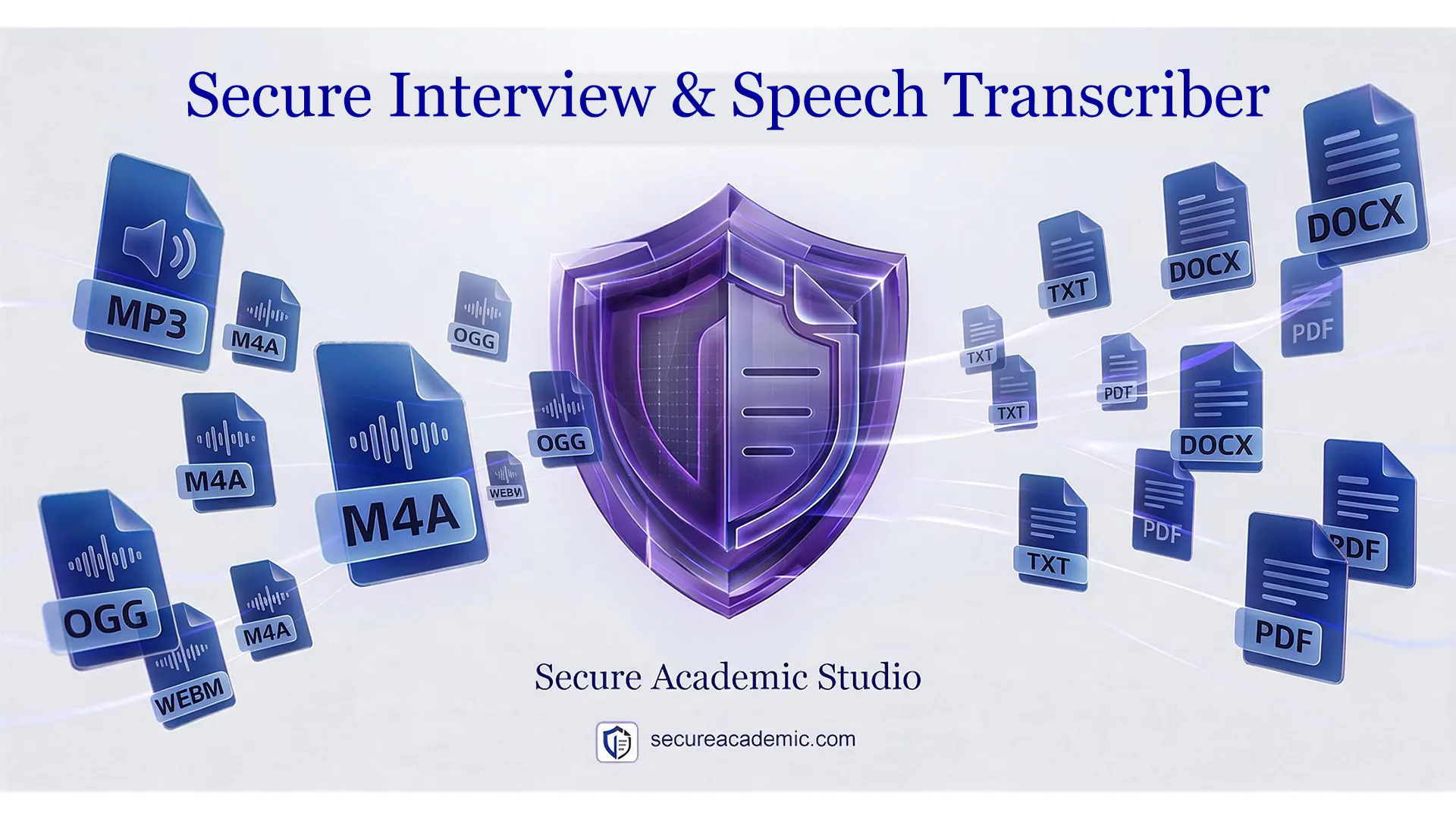 Secure Interview & Speech Transcriber gallery image
