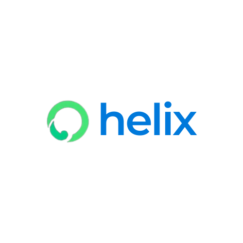 Helix - Product Hunt launch logo and brand identity