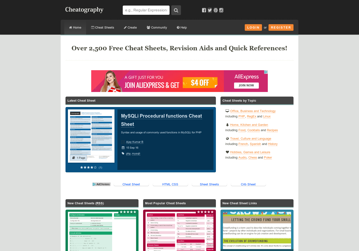 Cheatography gallery image