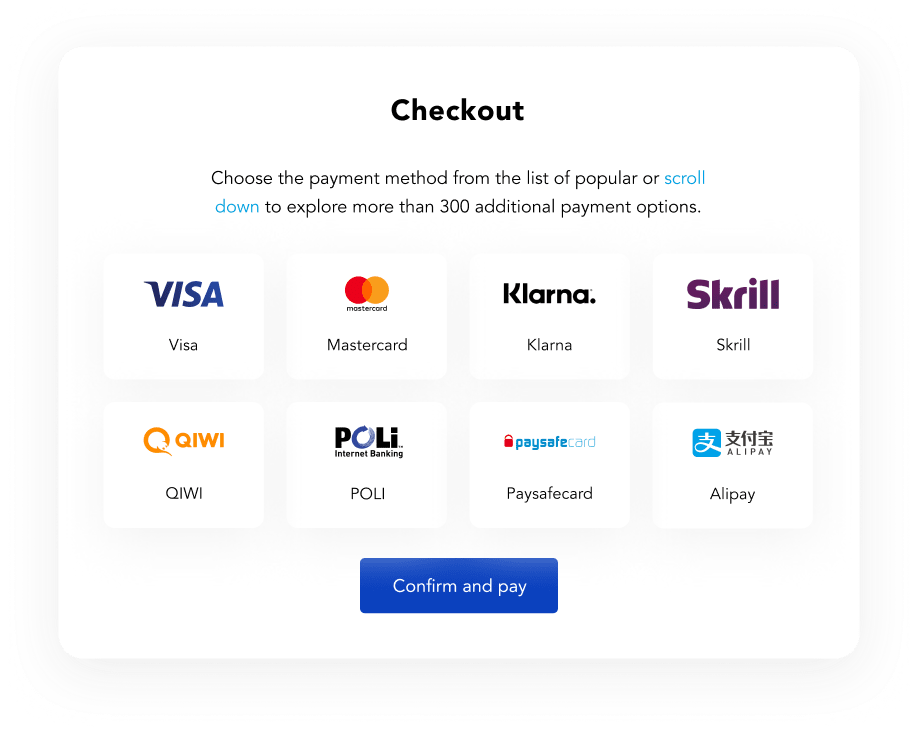 PayOp payment gateway gallery image