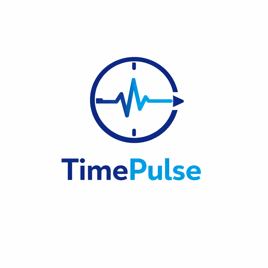 TimePulse - Product Hunt launch logo and brand identity