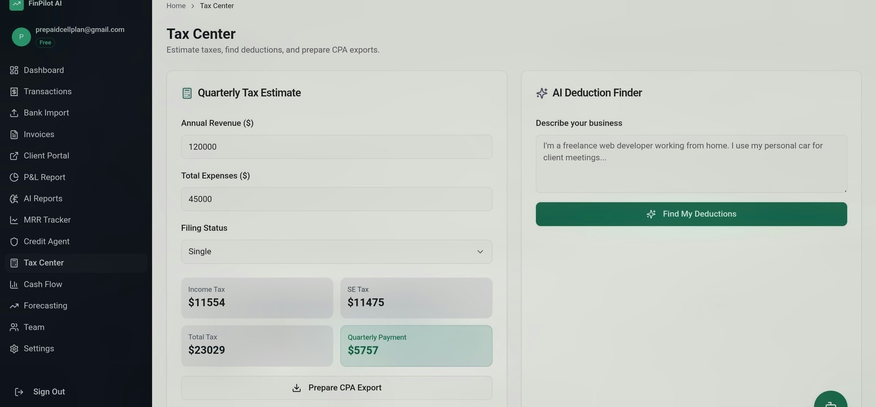 FinPilot AI: Total Financial Control gallery image