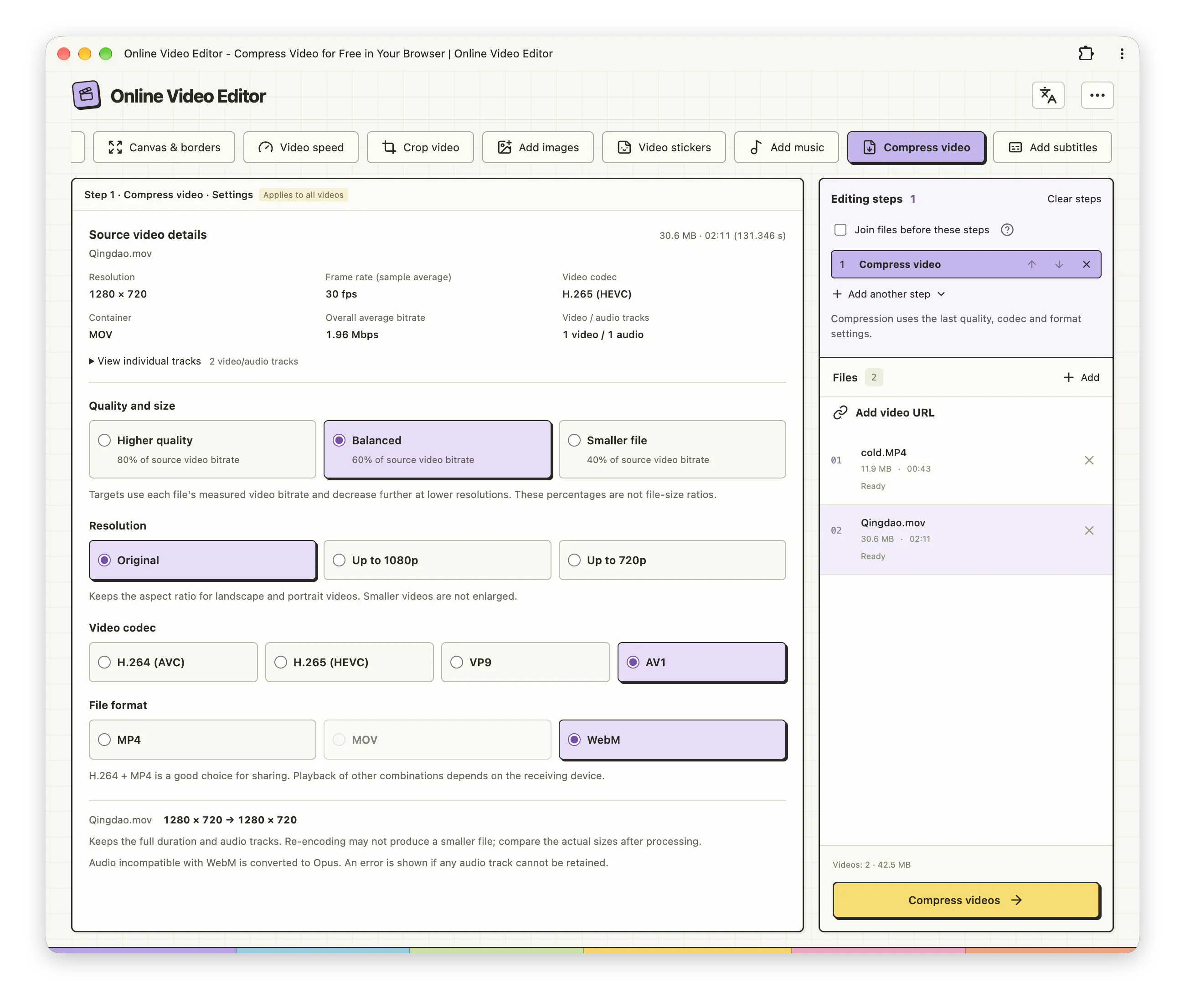 Online Video Editor gallery image