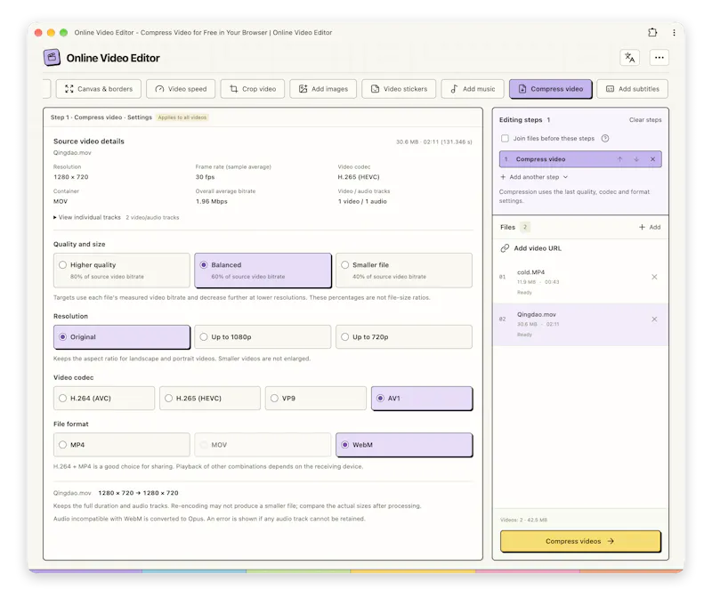Online Video Editor screenshot 11
