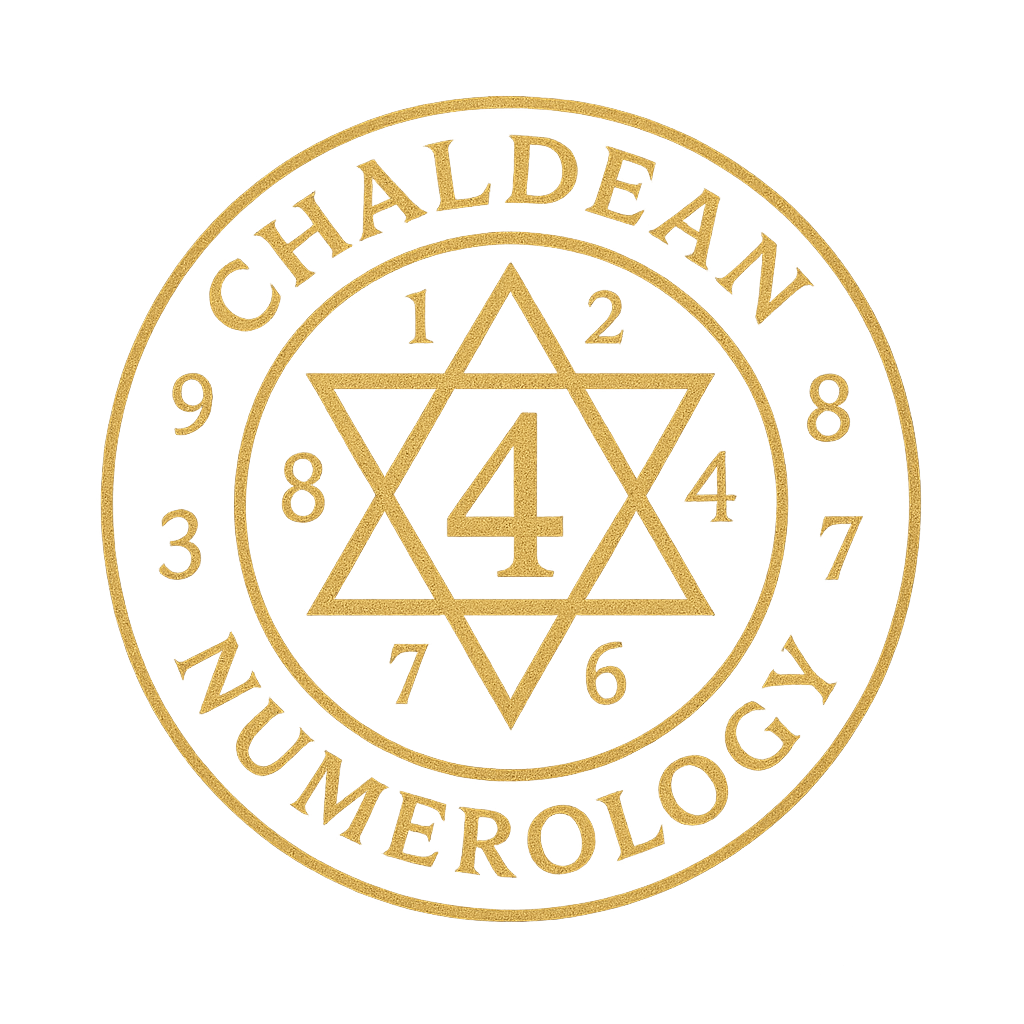 Mídia 4 de Oracle caldeu - Calculadora de numerologia antiga