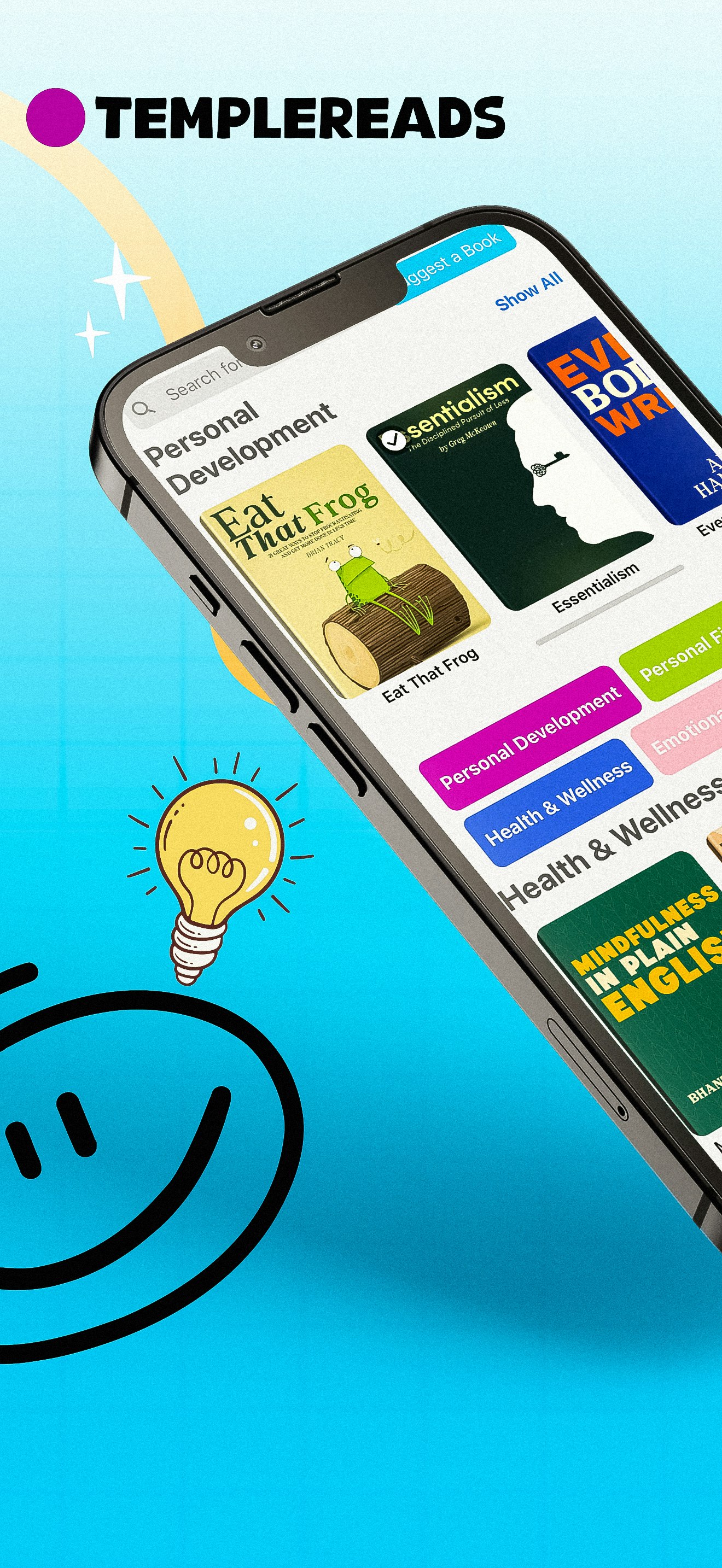 TempleReads - Build habits based on the best selling non fiction books media 1