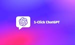 1-Click ChatGPT image