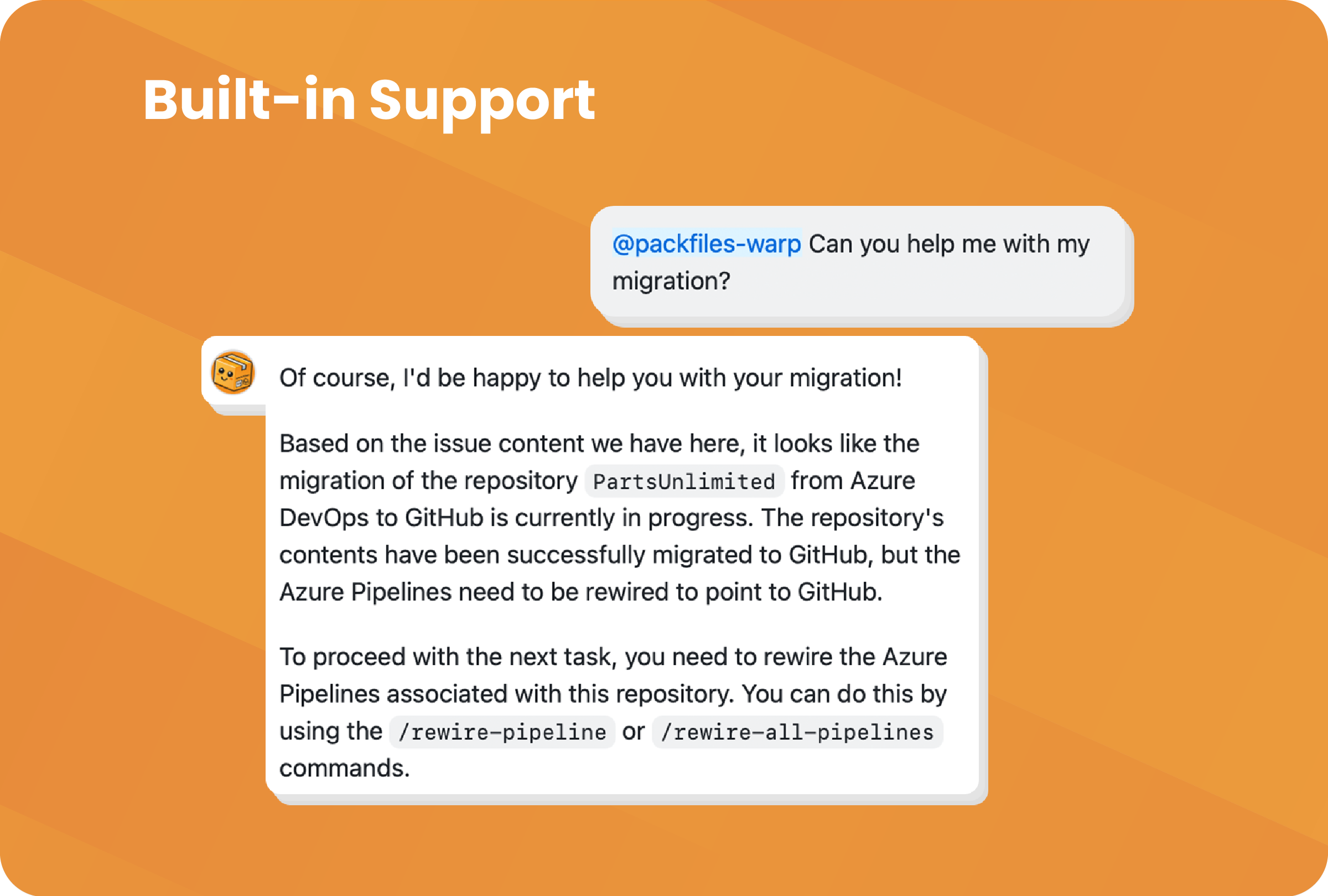 Packfiles Warp - การย้ายถิ่นของ GitHub สำหรับการวางแผนแบบโต้ตอบ media 4