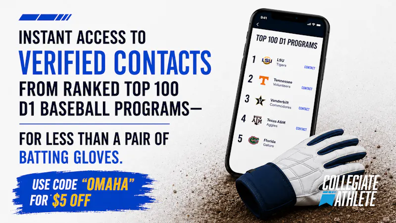 CollegiateAthlete.co screenshot 1