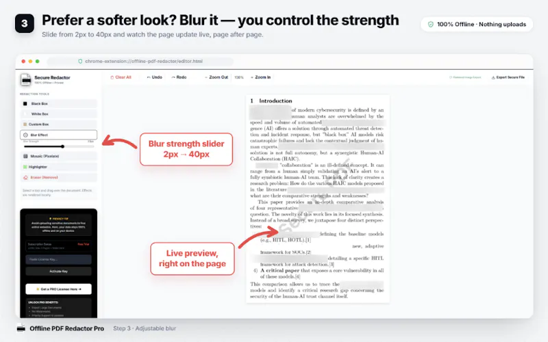 Offline PDF & Image Redactor screenshot 4