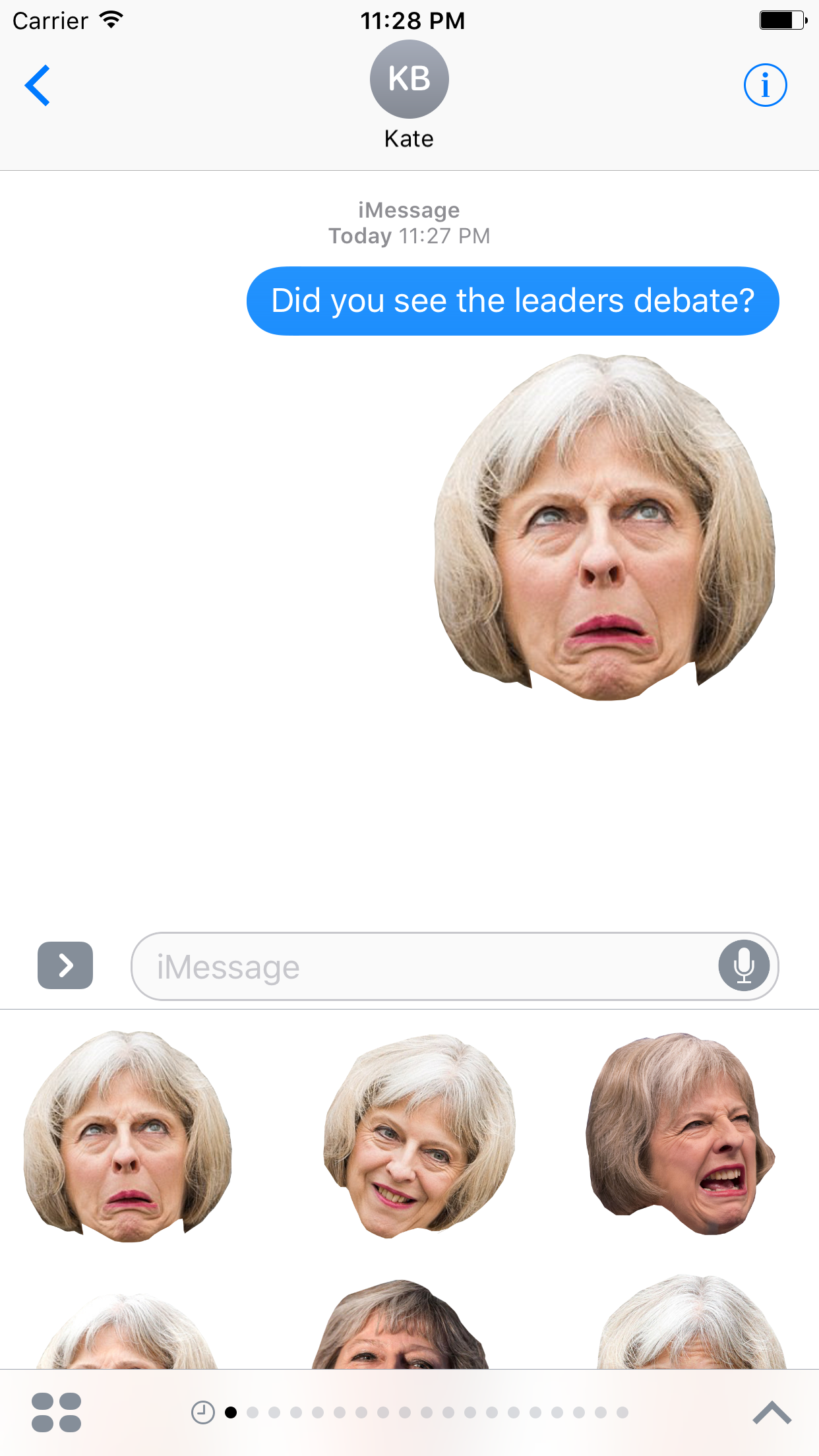 May-moji - The many faces of Theresa May gallery image