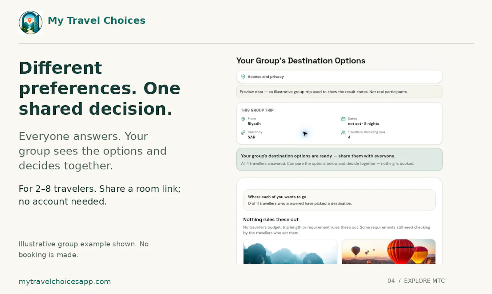 My Travel Choices screenshot 5