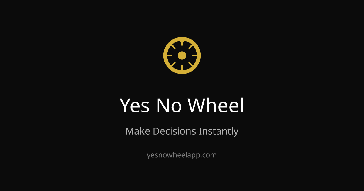 YesNoWheelApp gallery image