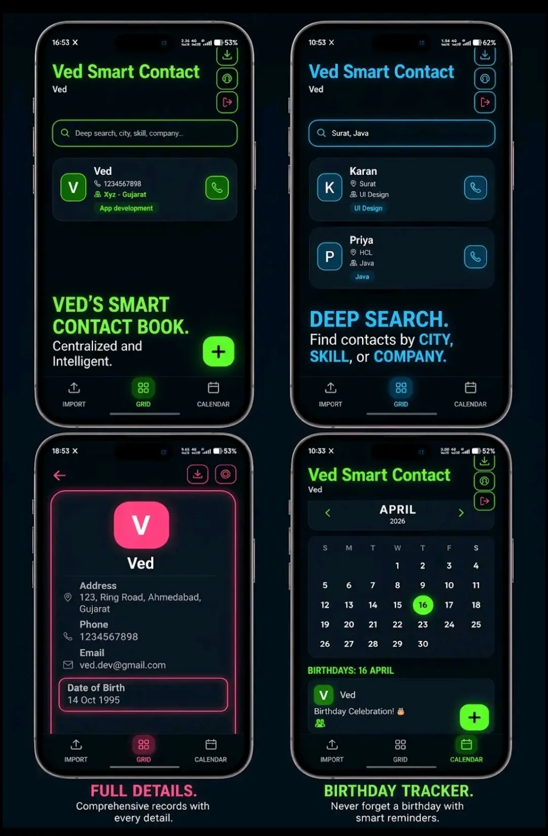 Smart Contact: AI Contact book gallery image