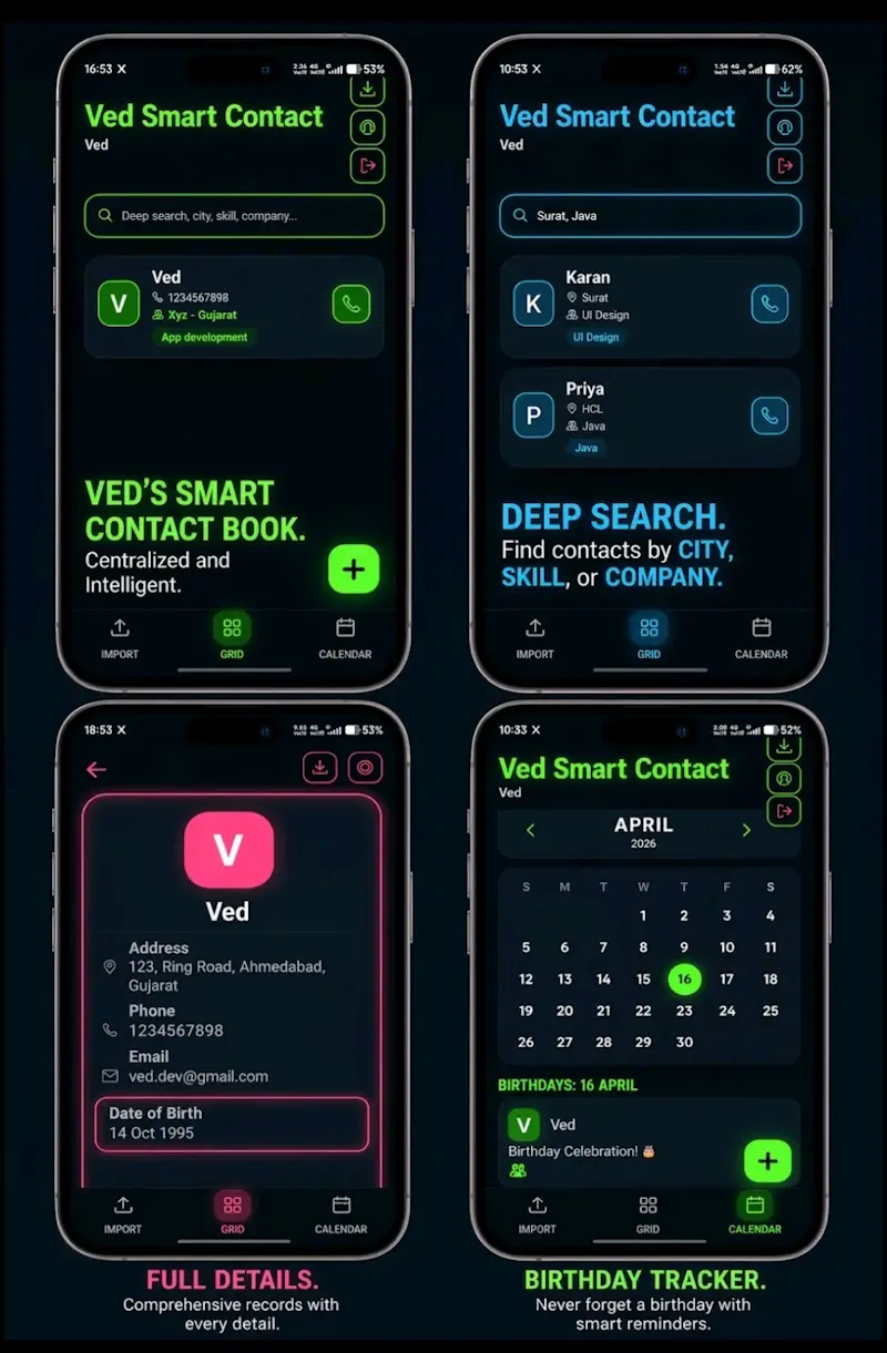 Smart Contact: AI Contact book screenshot 3