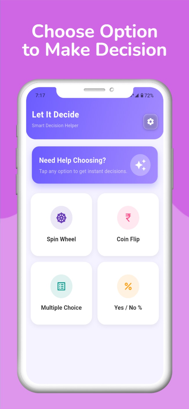 Let It Decide – Fun Decision Maker App gallery image