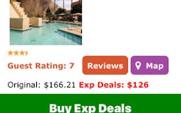 ExpDealsHotel iOS App - decoding Priceline's hidden express deals hotel's name magically media 2