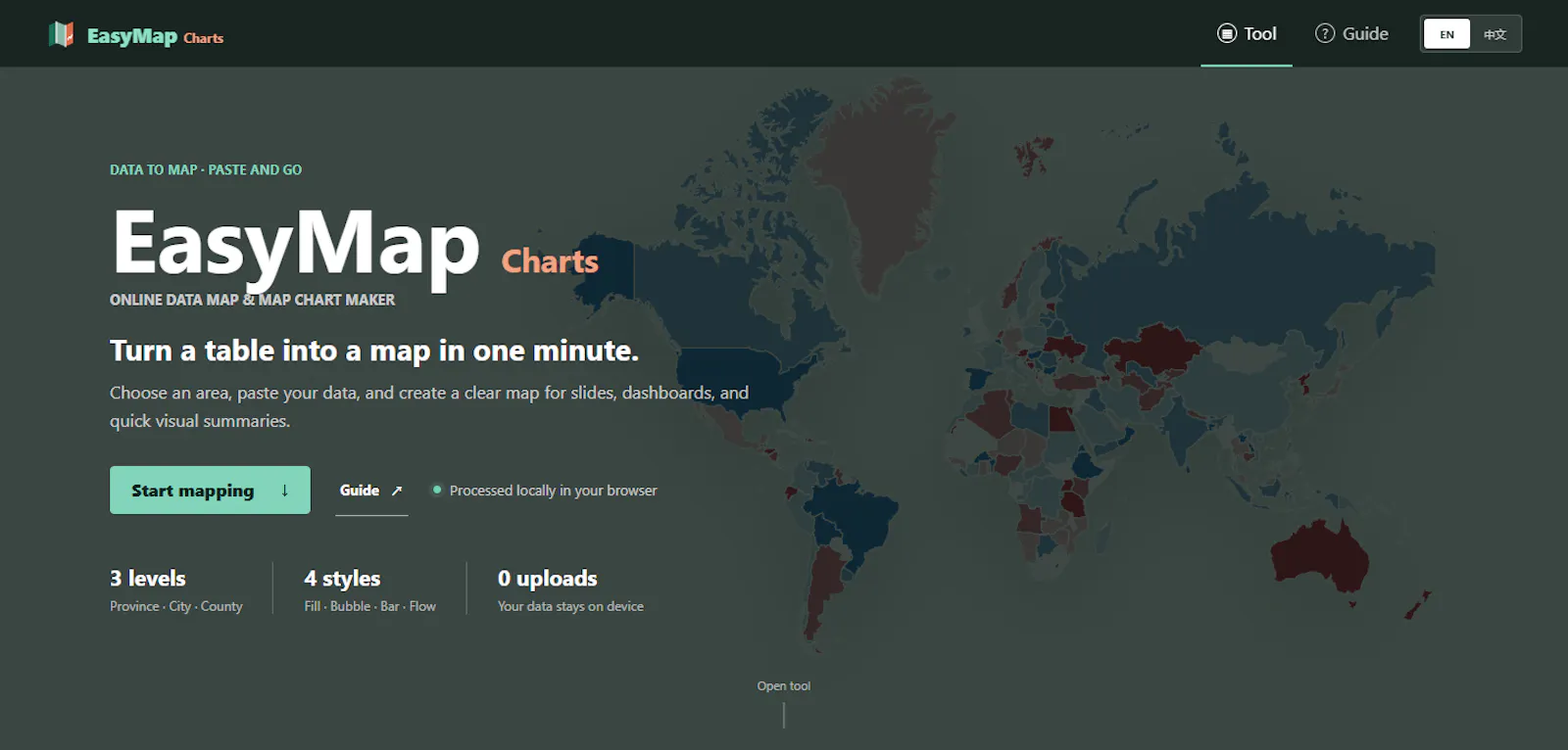 EasyMap Charts screenshot 1