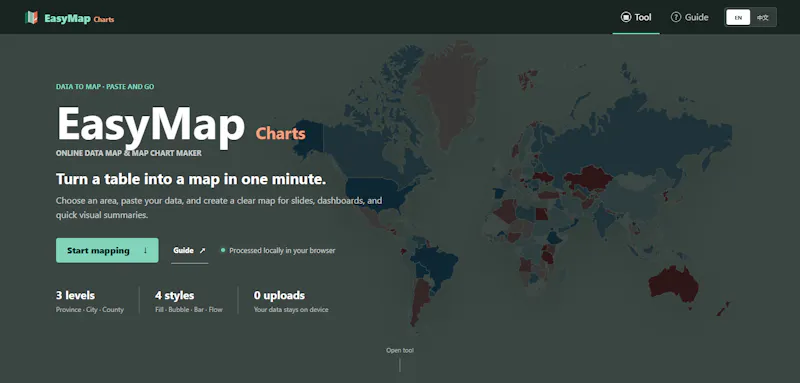 EasyMap Charts screenshot 1