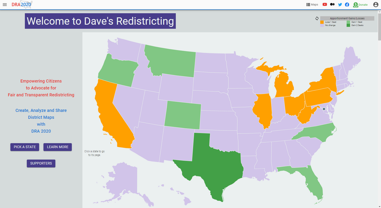 Dave's Redistricting gallery image