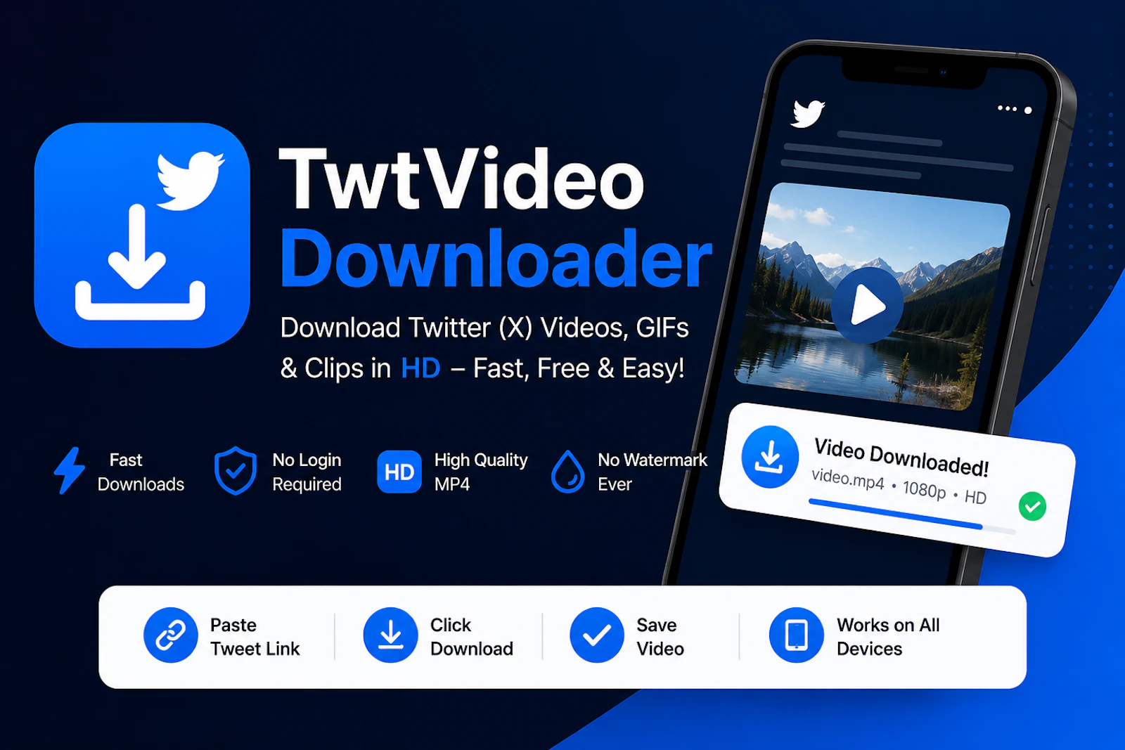 Twitter Video Downloader screenshot 1