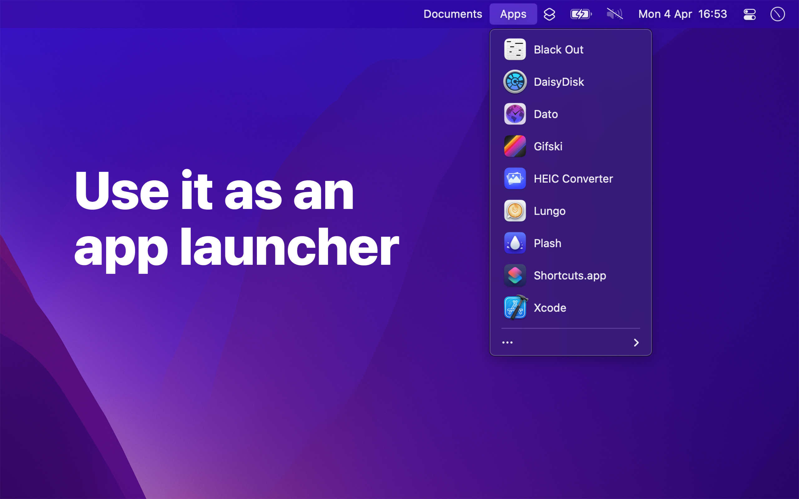 โฟลเดอร์ดู - ใส่โฟลเดอร์ในแถบเมนูบน Mac ของคุณ media 3