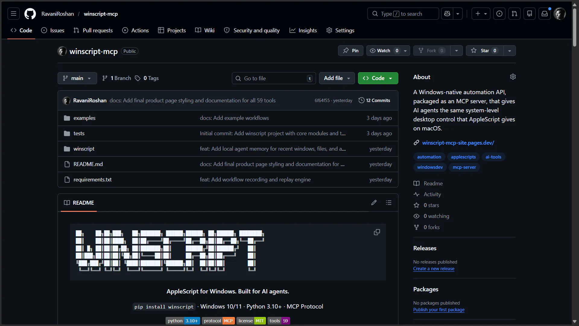 WinScript: The AppleScript for Windows for AI desktop control | Product ...
