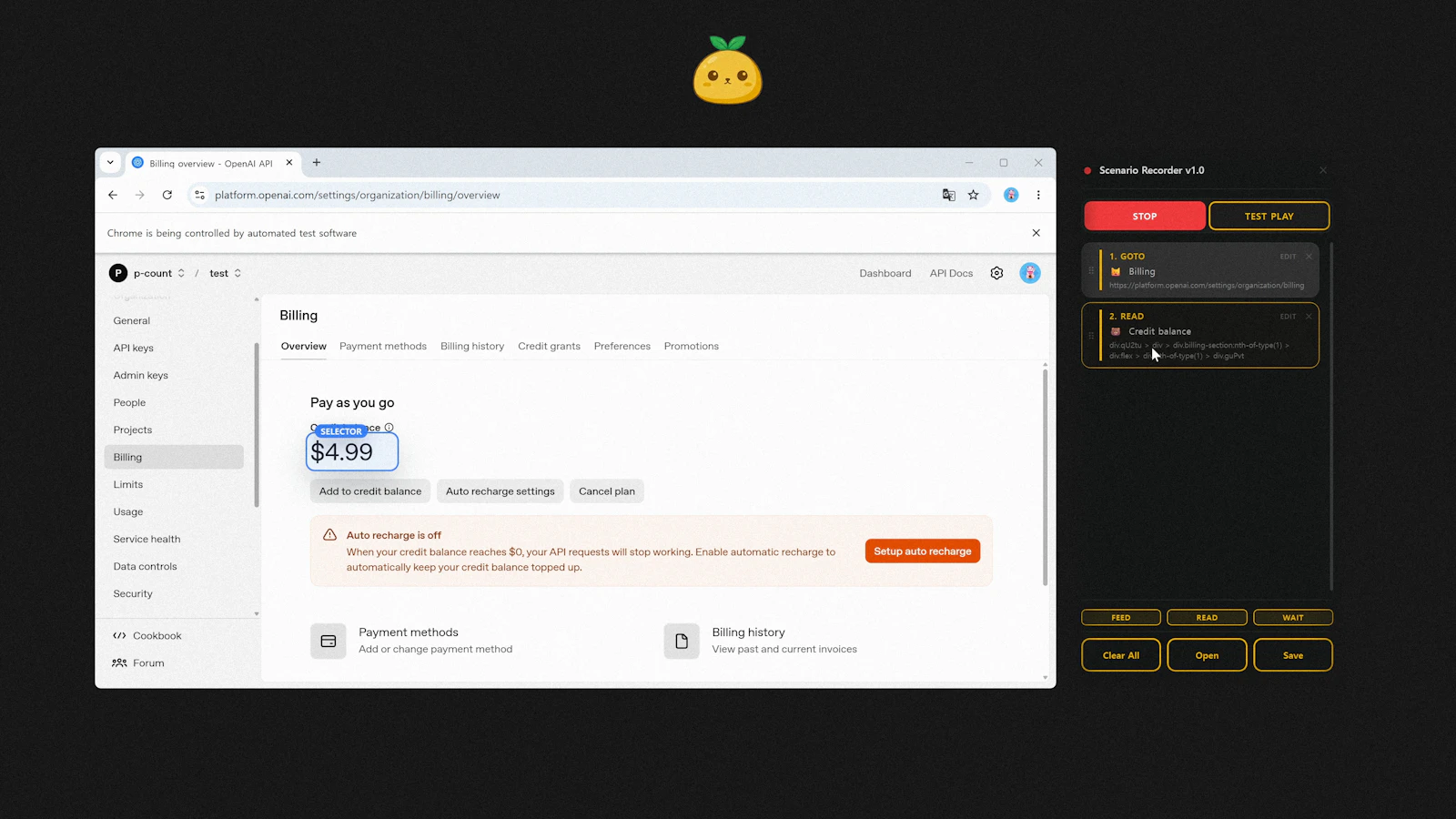 Mochi Web Agent screenshot 8