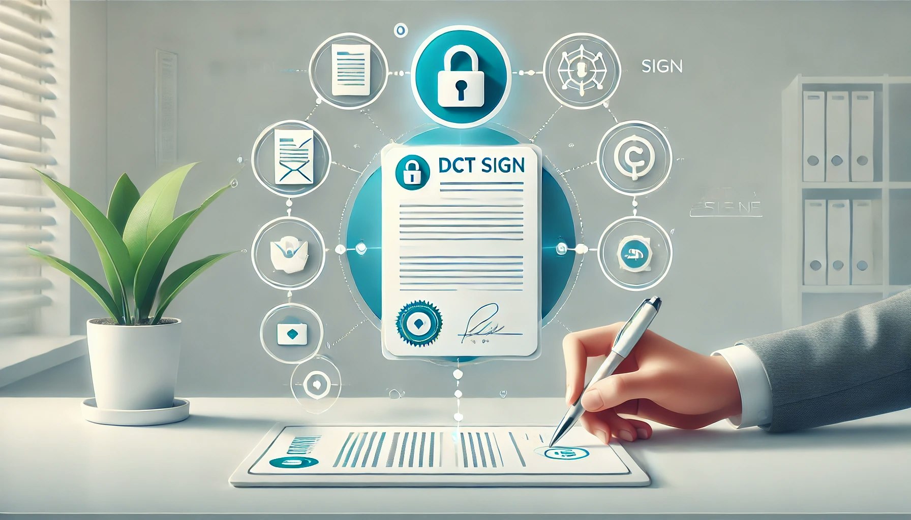 Segno DCT - Firma del documento sicuro media 3