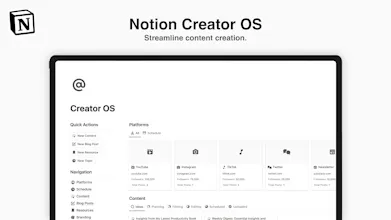 Notion Creator OS gallery image