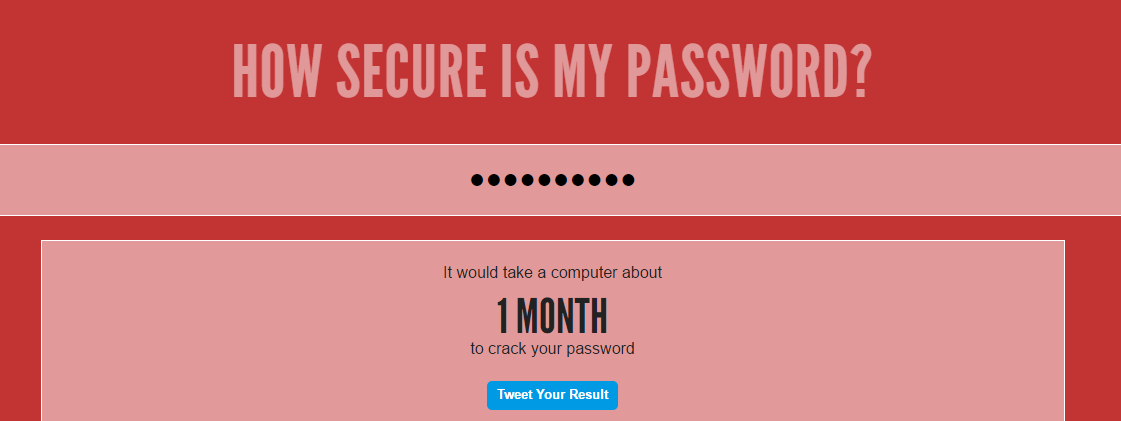 howsecureismypassword gallery image