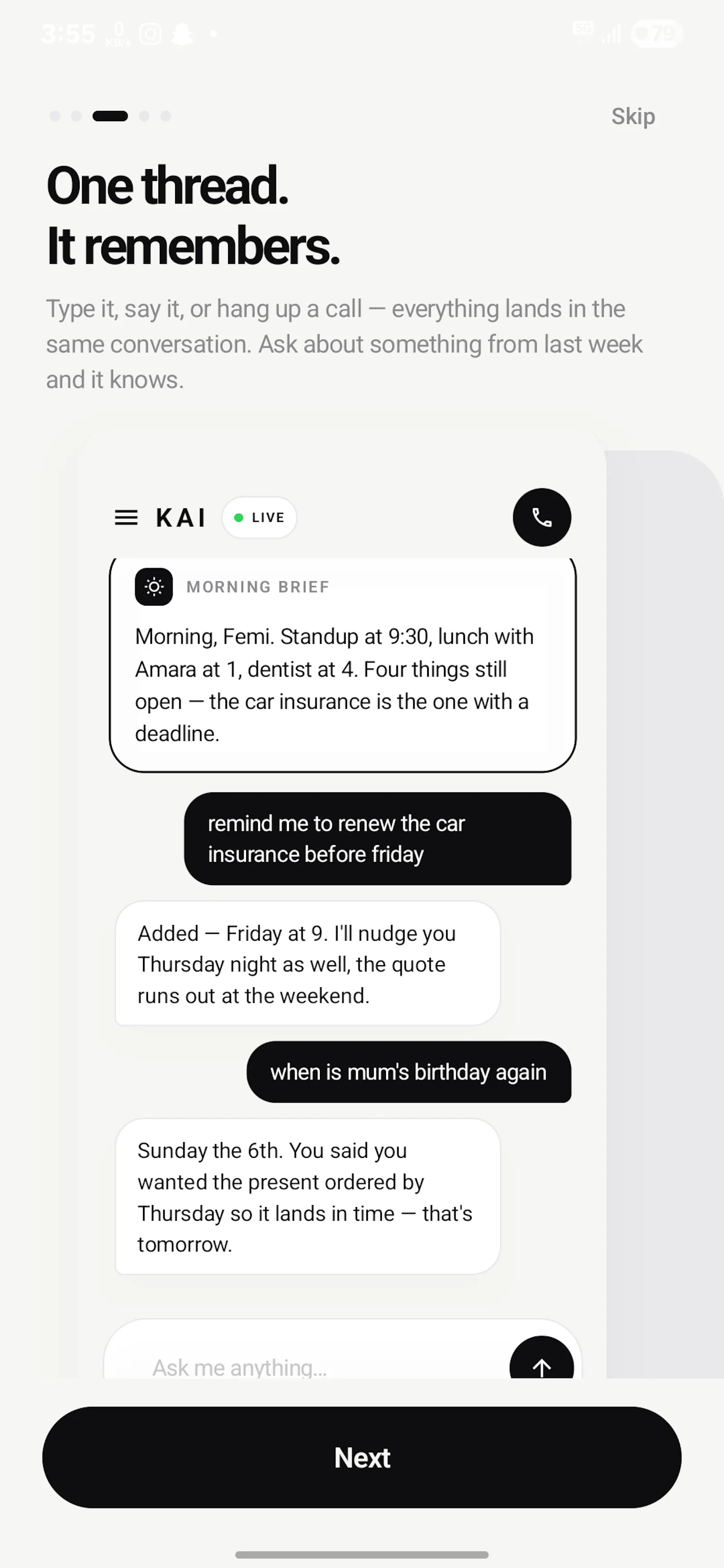 KAI Ai screenshot 2