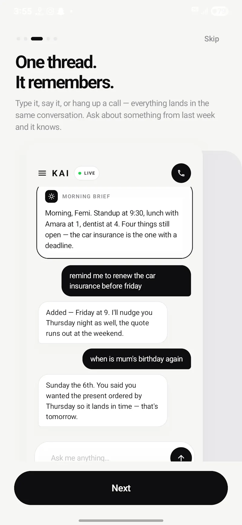 KAI Ai screenshot 2