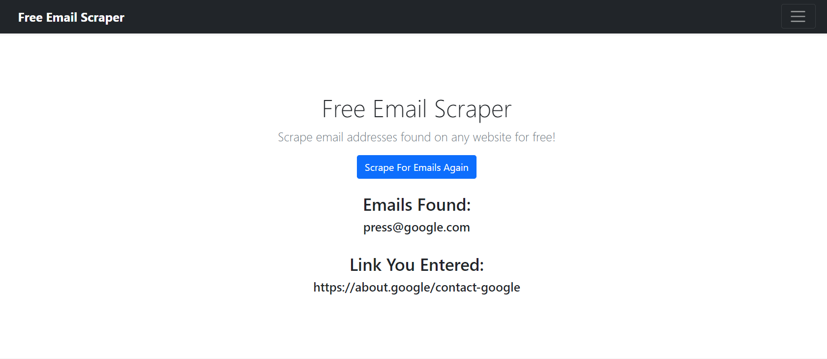 Free Email Scraper gallery image