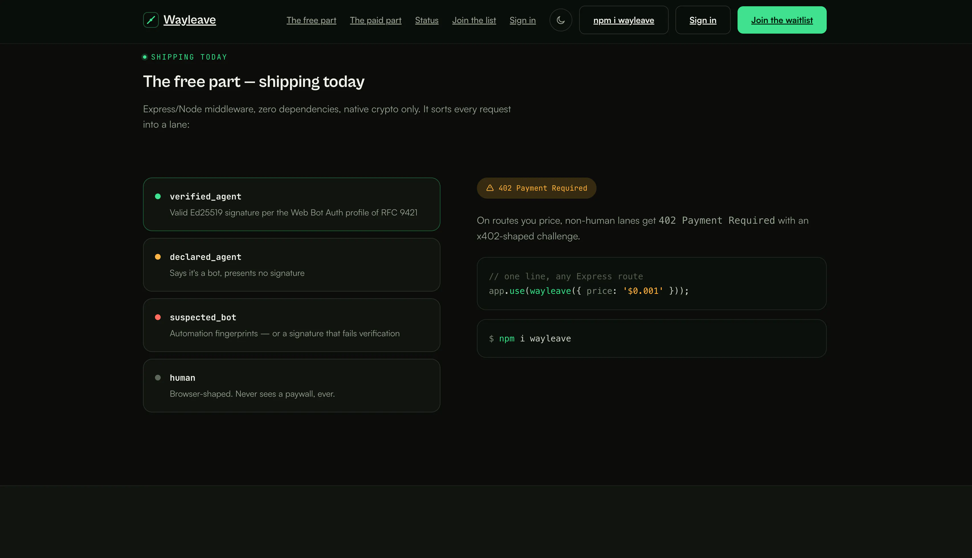 Wayleave.dev gallery image
