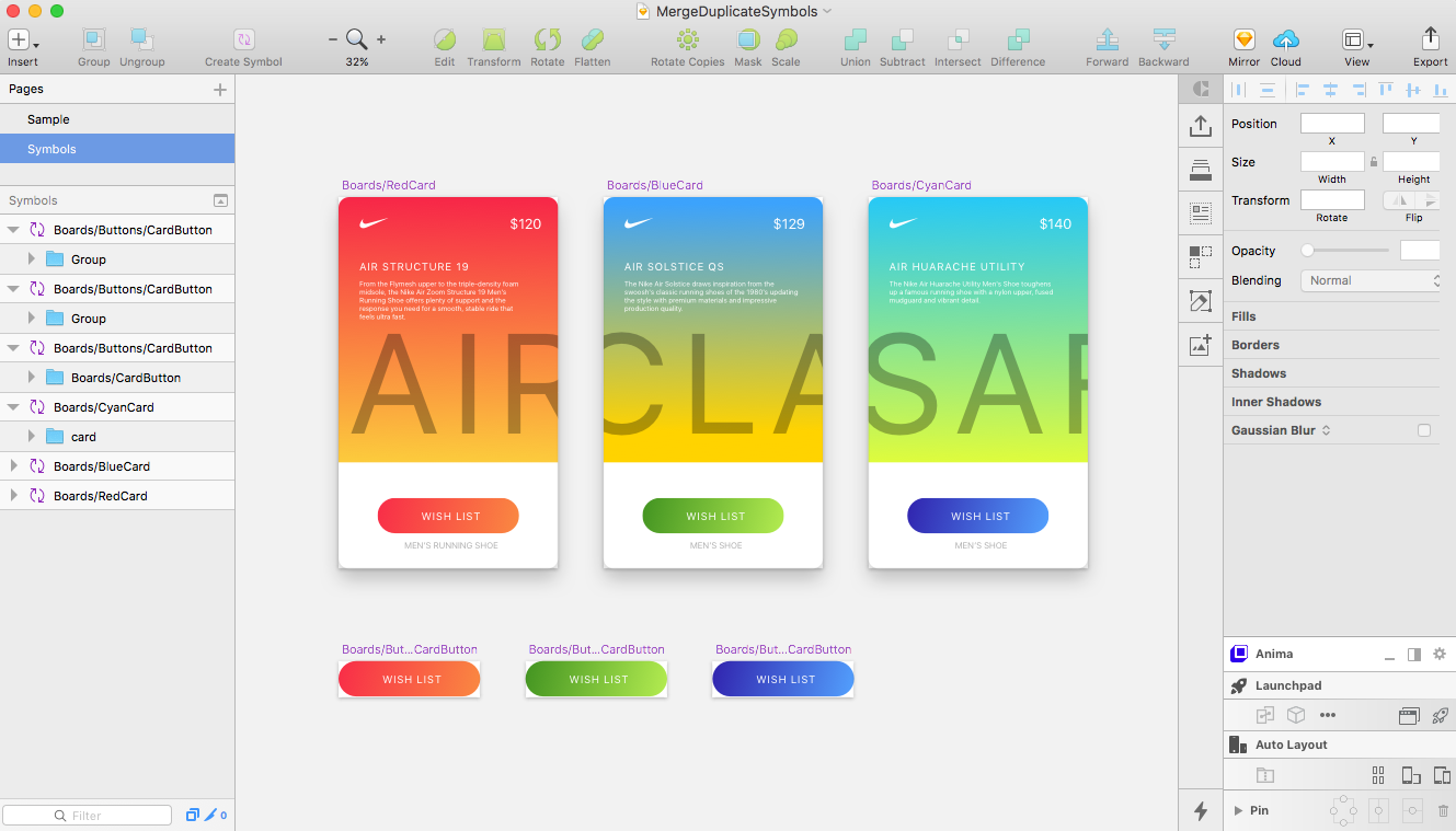 Merge Duplicate Symbols gallery image